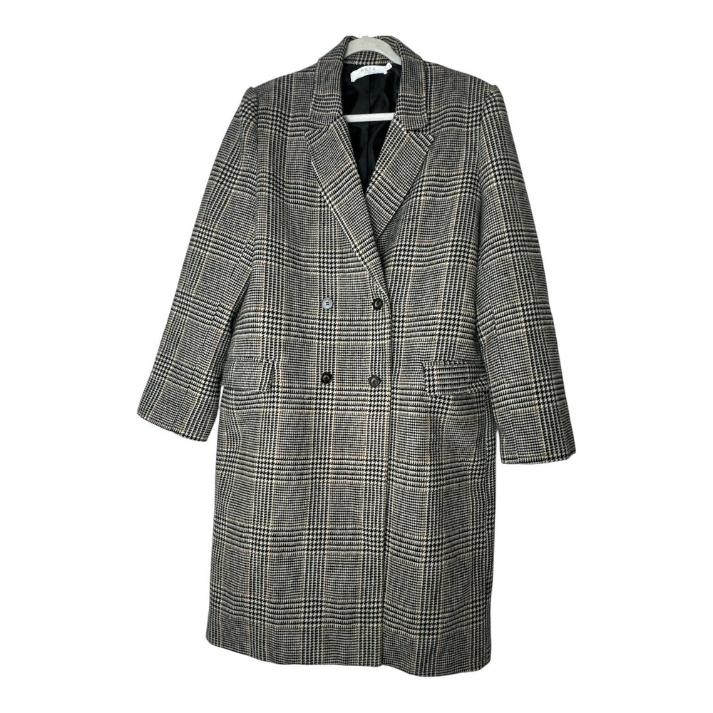 ASTR The Label Coat Jacket Women's Large Wool Blend Lined Pockets Outdoor Cozy